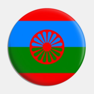 Romani Flag Pin