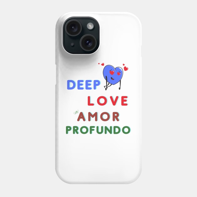 Deep Love Phone Case by LibrosBOOKtique