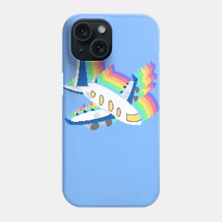 Rainbow Plane Phone Case