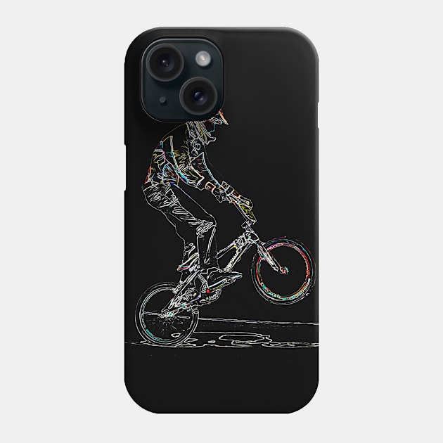 bmx Phone Case by rickylabellevie