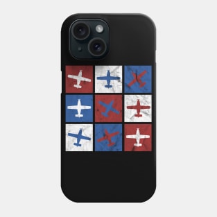 Plane pop art Phone Case