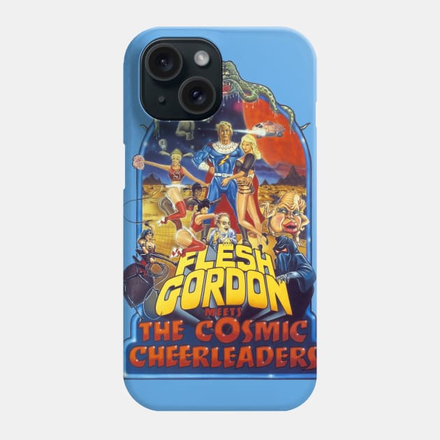 Flesh Gordon Phone Case by TEEVEETEES