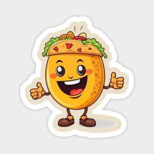 kawaii Taco T-Shirt cute potatofood funny Magnet