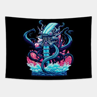 Mechanical Octopus Tapestry