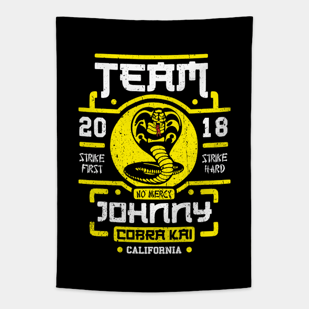 Team Johnny Tapestry by Olipop