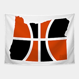 Beavers Basketball Tapestry