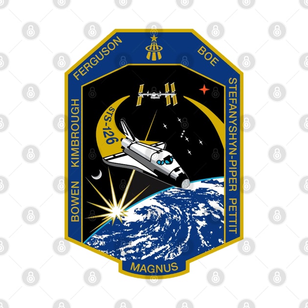 STS-126 Mission Patch by Spacestuffplus