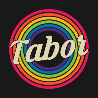 Tabor - Retro Rainbow Style T-Shirt