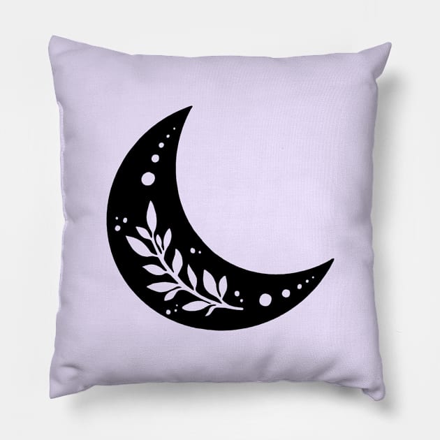 Moon Art T-Shirt Pillow by OgogoPrintStudio