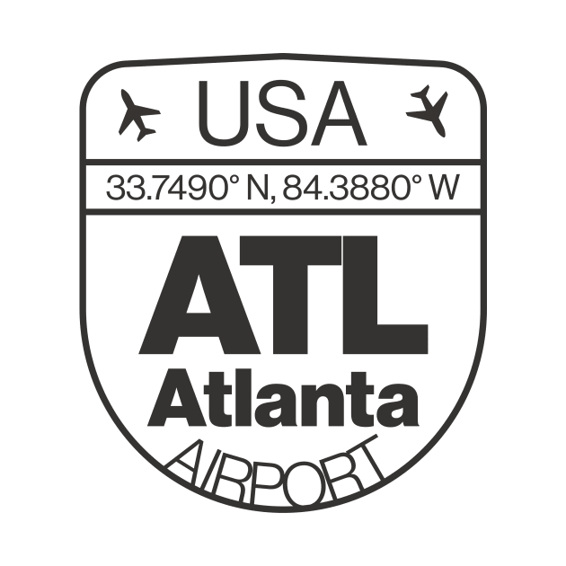 ATL Alanta U-badge by Woohoo