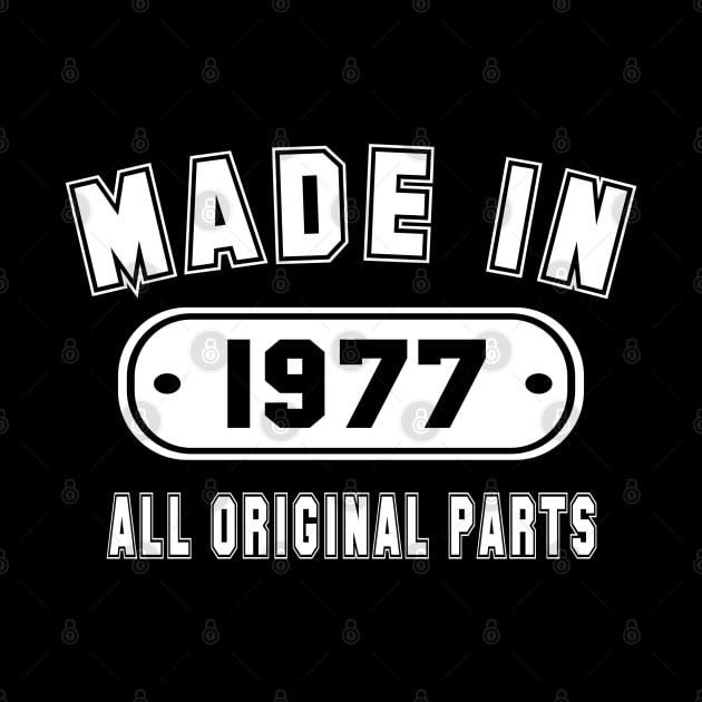 Made In 1977 All Original Parts by PeppermintClover