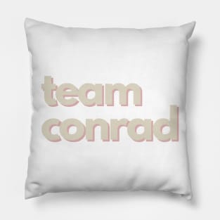 Team Conrad The Summer I Turned Pretty Pillow