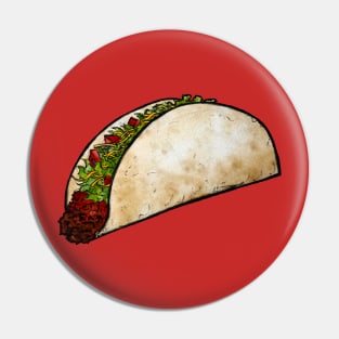 I Just Love Tacos Pin