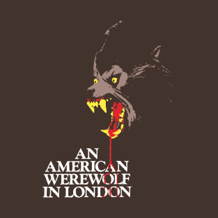 An American Werewolf in London | David Naughton | 80s | Fanart | Fan art T-Shirt