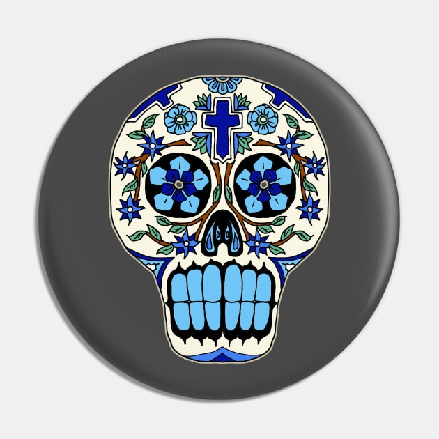 Sugar Skull 3 Pin by saitken