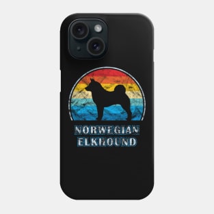 Norwegian Elkhound Vintage Design Dog Phone Case