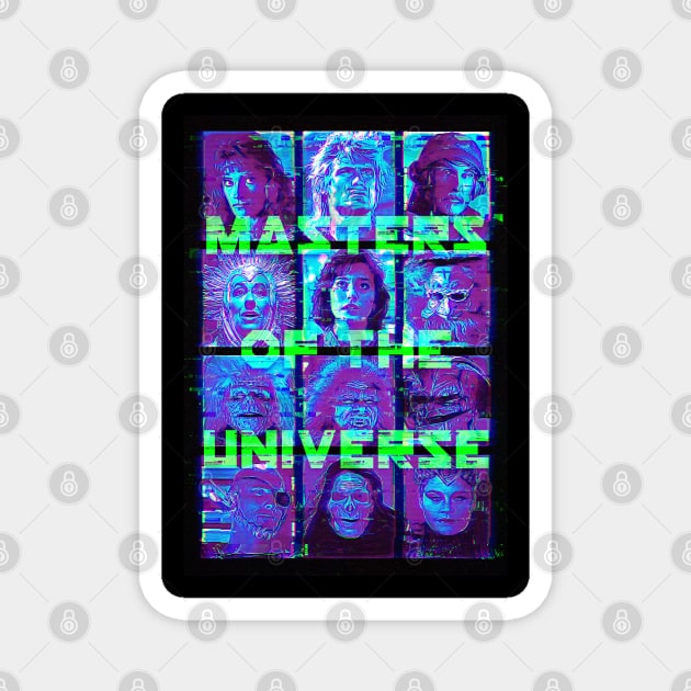 Masters of the Universe Glitch Magnet by creativespero