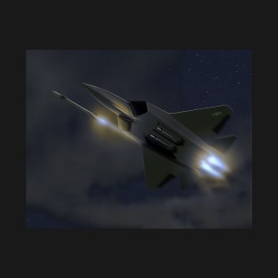 F22 Raptor, fox 3 T-Shirt