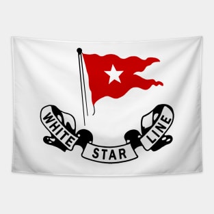 Titanic White Star Line Tapestry