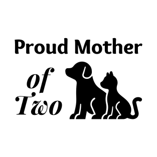 Proud Mother of Two 01 T-Shirt