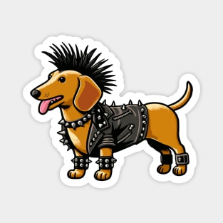 Punk Dog, get a job! Magnet