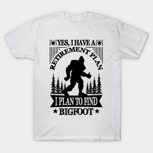 Bigfoot Silhouette T-Shirt Bigfoot Silhouette T-Shirt