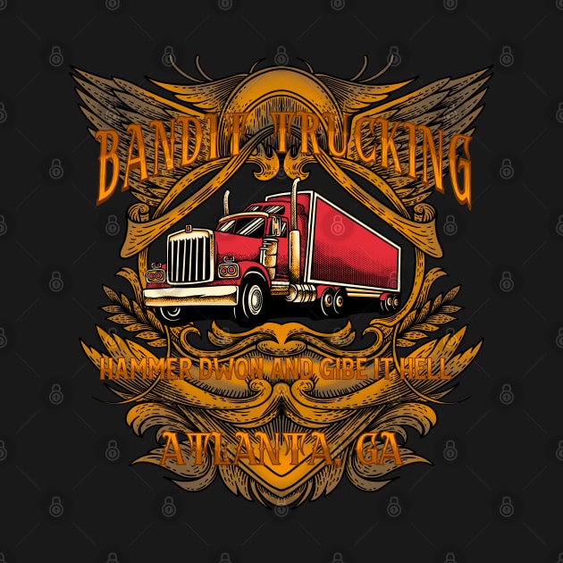 Bandit Trucking by margueritesauvages