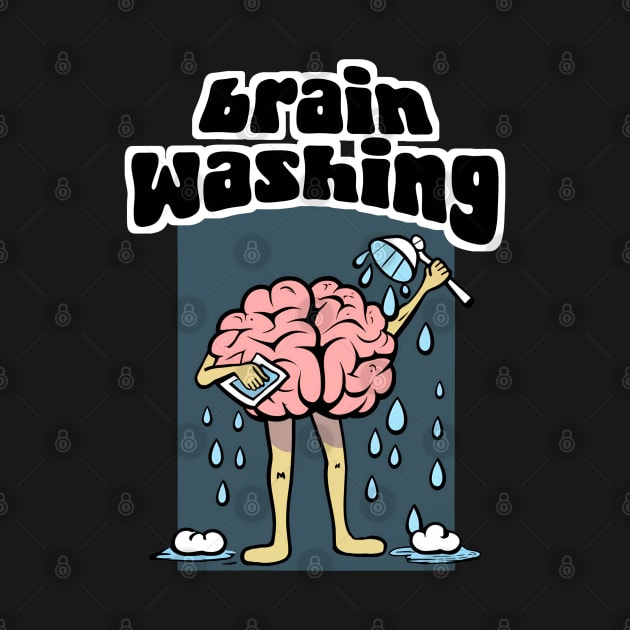 Brain washing t shirt by Elysian wear