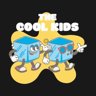 the cool kid hand drawn design streetwear illustration T-Shirt