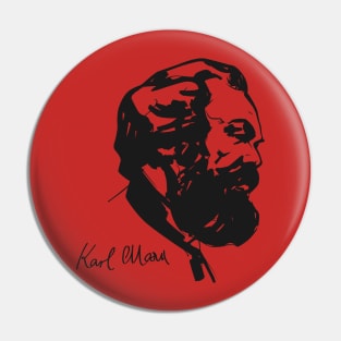 Karl Marx Pin