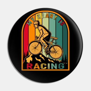 Vintage Bicycle Bike Race Racing Pin