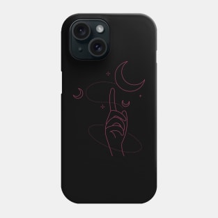 The Moon is at your Fingertips Phone Case