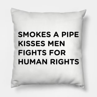 Pipe Smoker Who...  design no. 2 Pillow