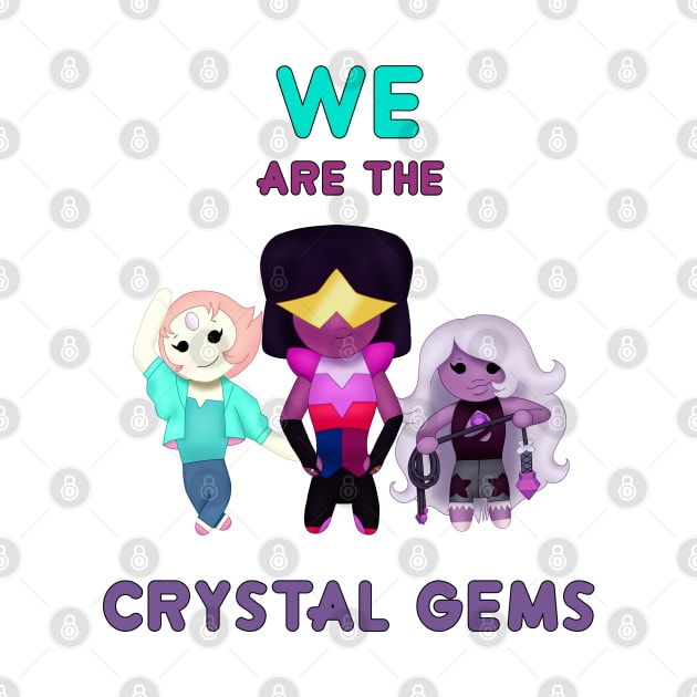 Crystal Gems by Celestabellearts