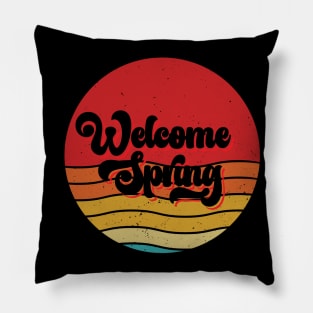 Welcome Spring Pillow