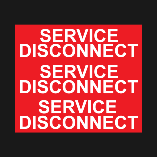 Electric Service Disconnect Labels T-Shirt