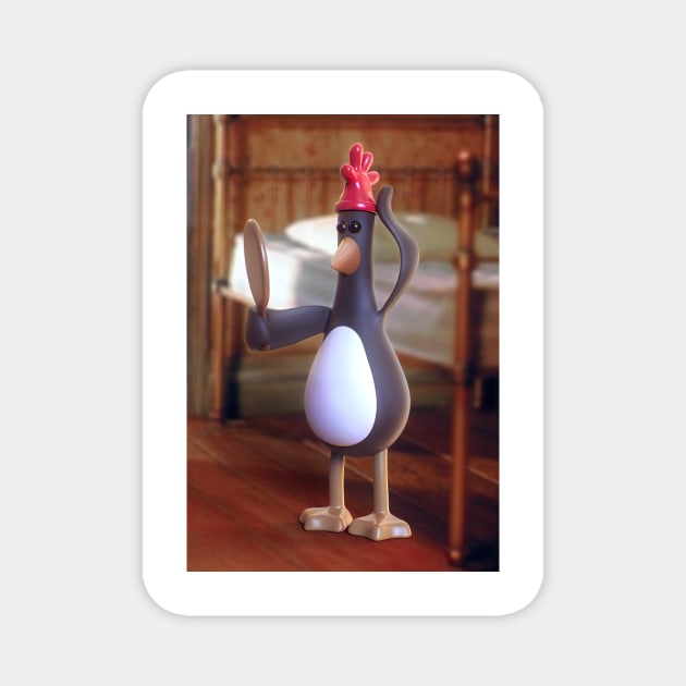 Feathers Mcgraw Mirror Funny Magnet by Ac Vai