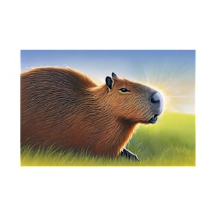 Capybara sun shine T-Shirt