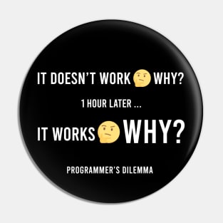 Programmer's Dilemma Pin