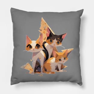 mi2 cat squad Pillow