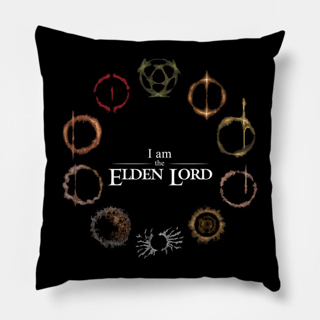 Elden Lord Pillow by Xitpark