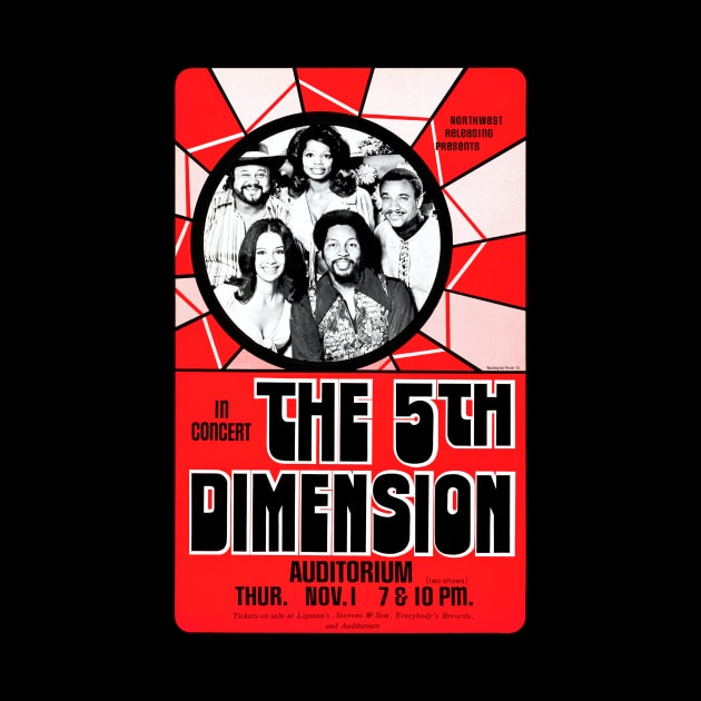 5th Dimension Concert Poster by Scum & Villainy