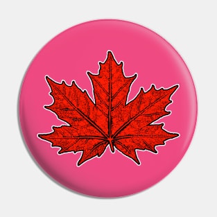 Maple leaf Pin