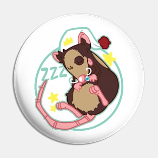 royal nap, sleepy rat Pin