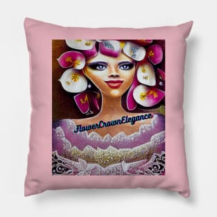 Flower Queen Pillow