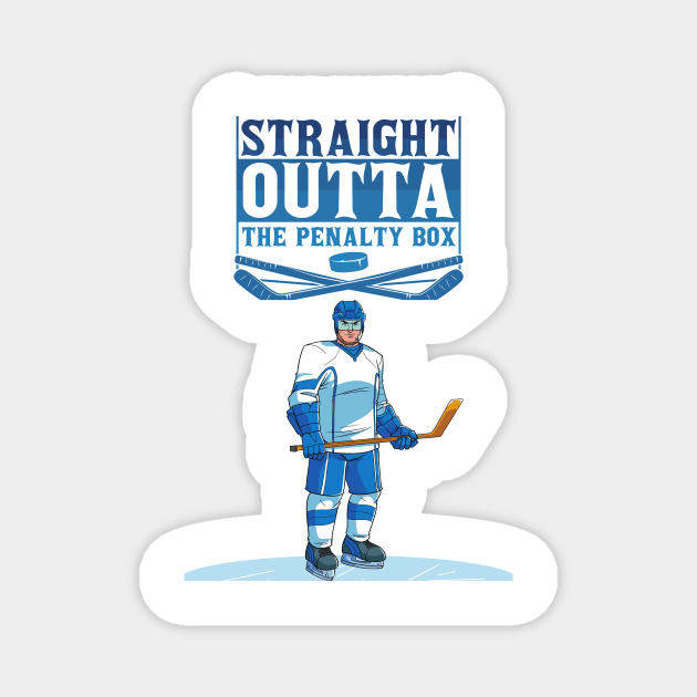 Straight outta the penalty box Magnet by Laakiiart