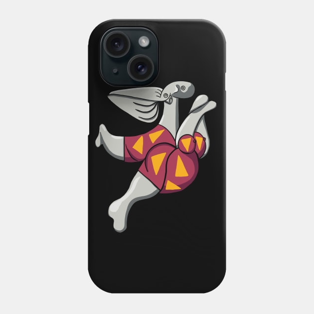 Bather Painting Phone Case by isstgeschichte