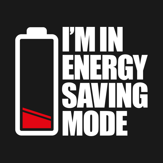 I'm in energy saving mode by Bubsart78