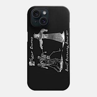 Social Distancing, Renaissance Style (for dark backgrounds) Phone Case