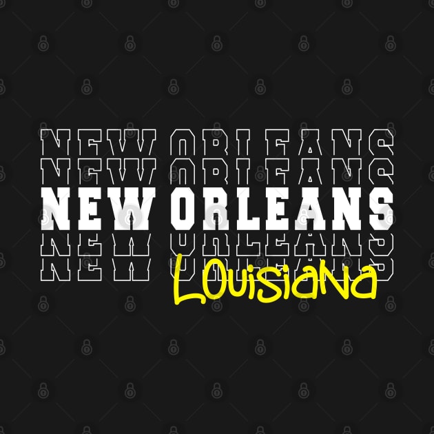 New Orleans city Louisiana New Orleans LA by TeeLogic